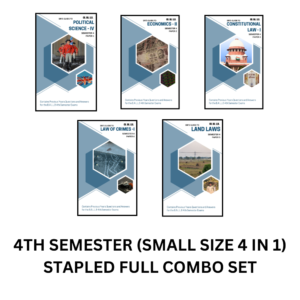 SCOMB4 – 4TH SEMESTER – SMAL SIZE 4IN1 STAPLED FULL COMBO SET