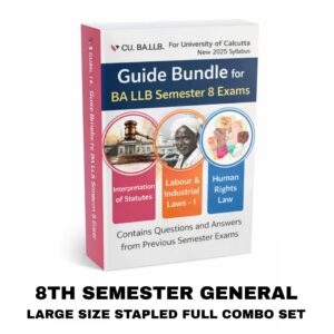 LCOMB8 – 8TH SEMESTER (GENERAL) – LARGE SIZE STAPLED FULL COMBO SET