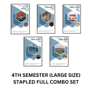 LCOMB4 – 4TH SEMESTER (GENERAL) – LARGE SIZE STAPLED FULL COMBO SET