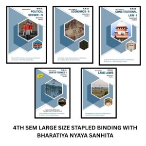 LCOMB4 – 4TH SEMESTER – LARGE SIZE STAPLED FULL COMBO SET WITH BNS