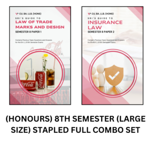 (HONOURS) 8TH SEMESTER (LARGE SIZE) STAPLED FULL COMBO SET