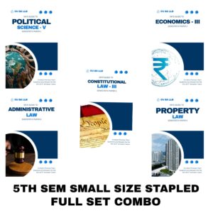 O52 - SCOMB5 – 5TH SEMESTER COMBO SET – SMALL SIZE 4 IN 1 HARD COPY