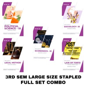 O12 - LCOMB3 – 3RD SEMESTER COMBO SET – LARGE SIZE HARD COPY