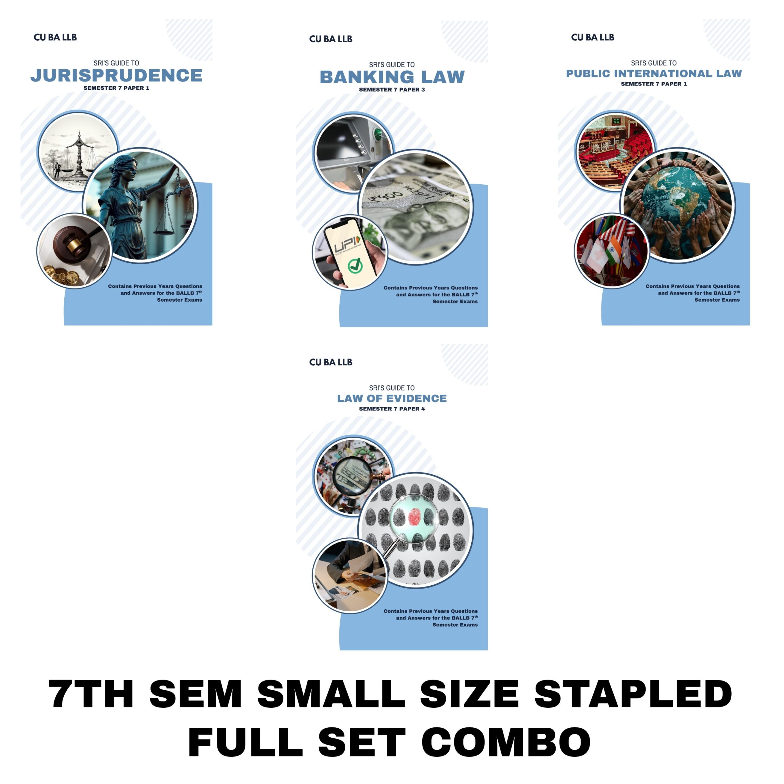 O57 - SCOMB7 – 7TH SEMESTER COMBO SET – SMALL SIZE 4 IN 1 HARD COPY