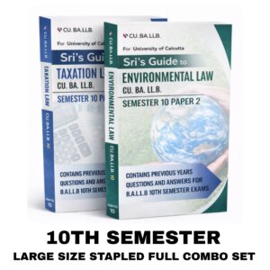 LCOMB10 – 10TH SEMESTER (GENERAL) – LARGE SIZE STAPLED FULL COMBO SET